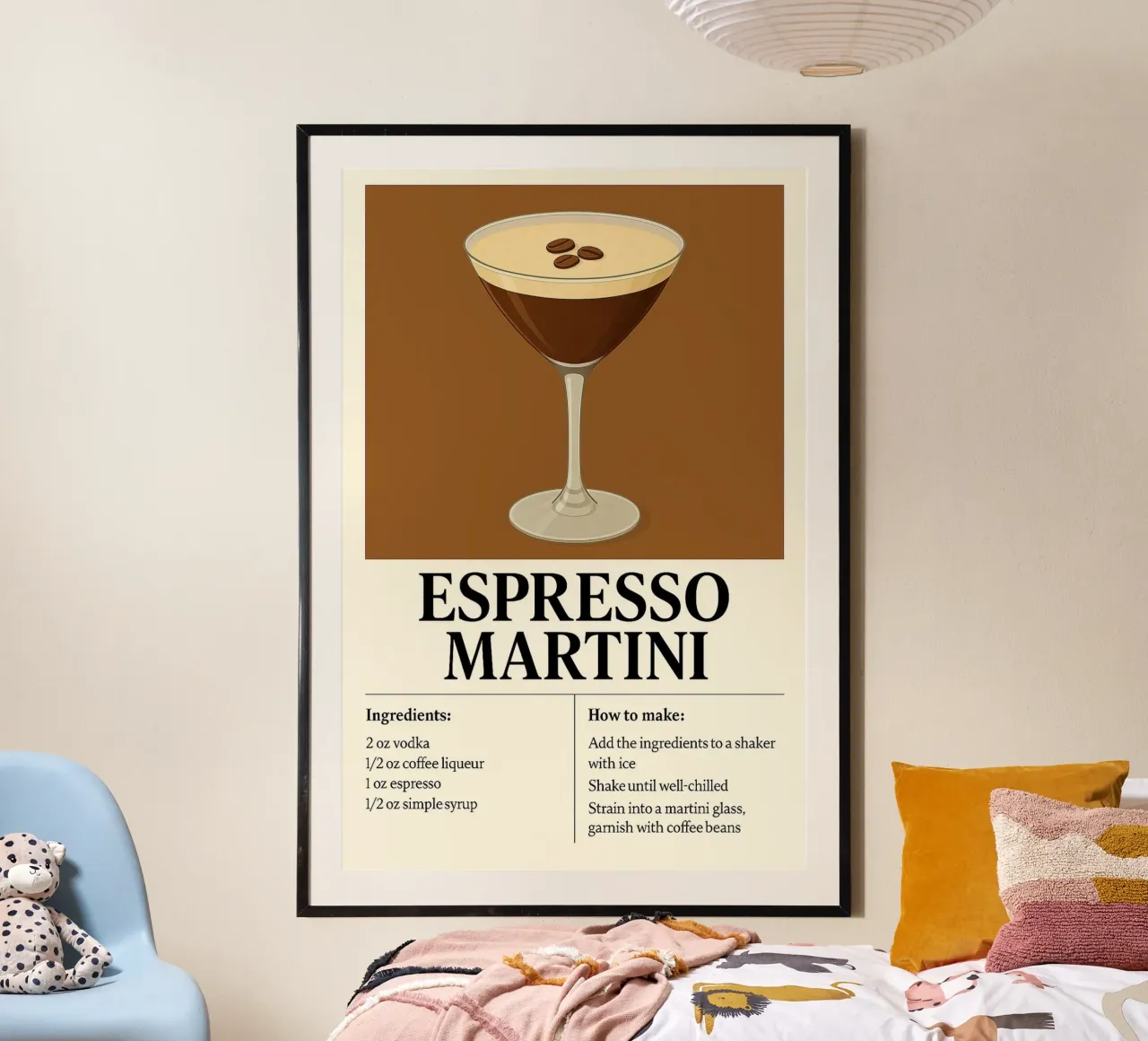 How to make Espresso Martini carta hahnemühle da KevKon