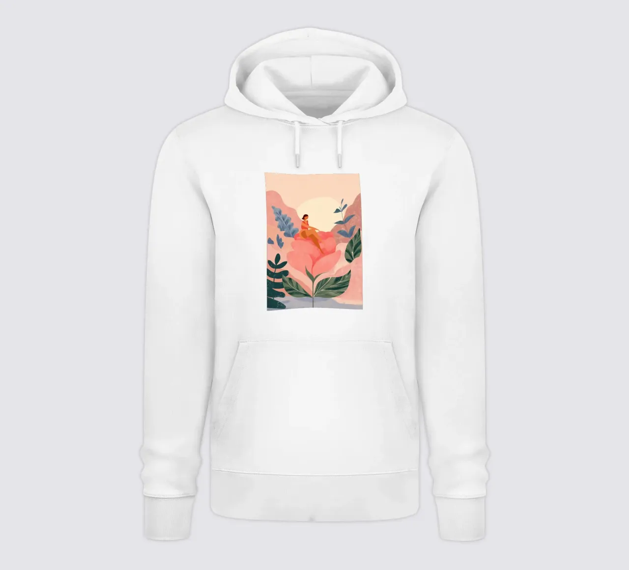 Where She Grows felpa con cappuccio da Clara August