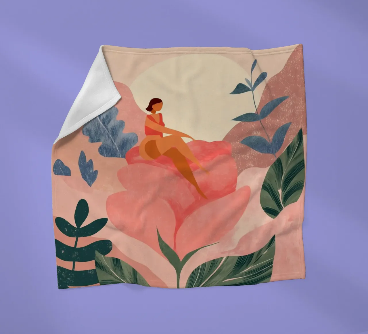Where She Grows coperta in pile da Clara August