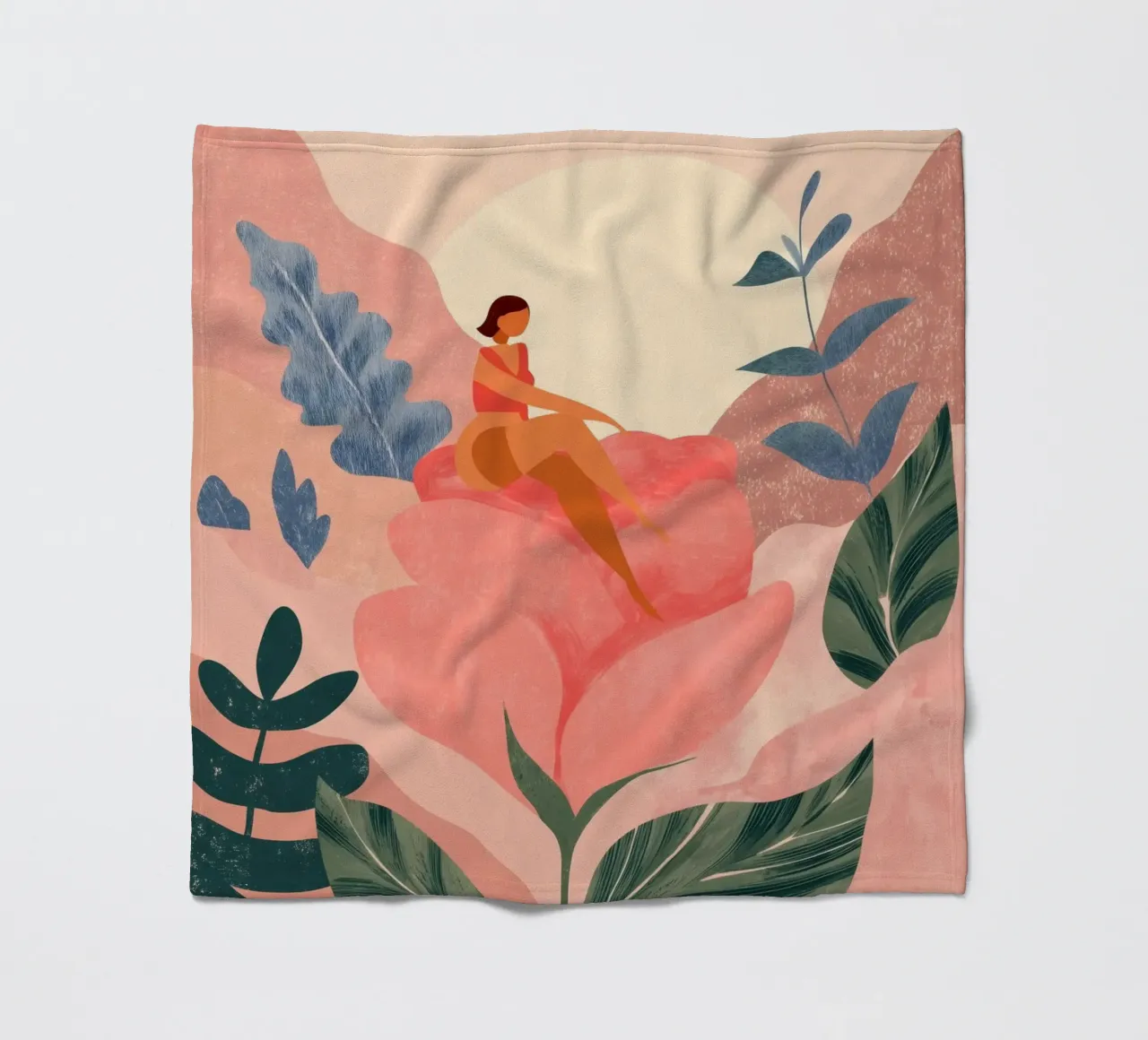 Where She Grows coperta in pile da Clara August