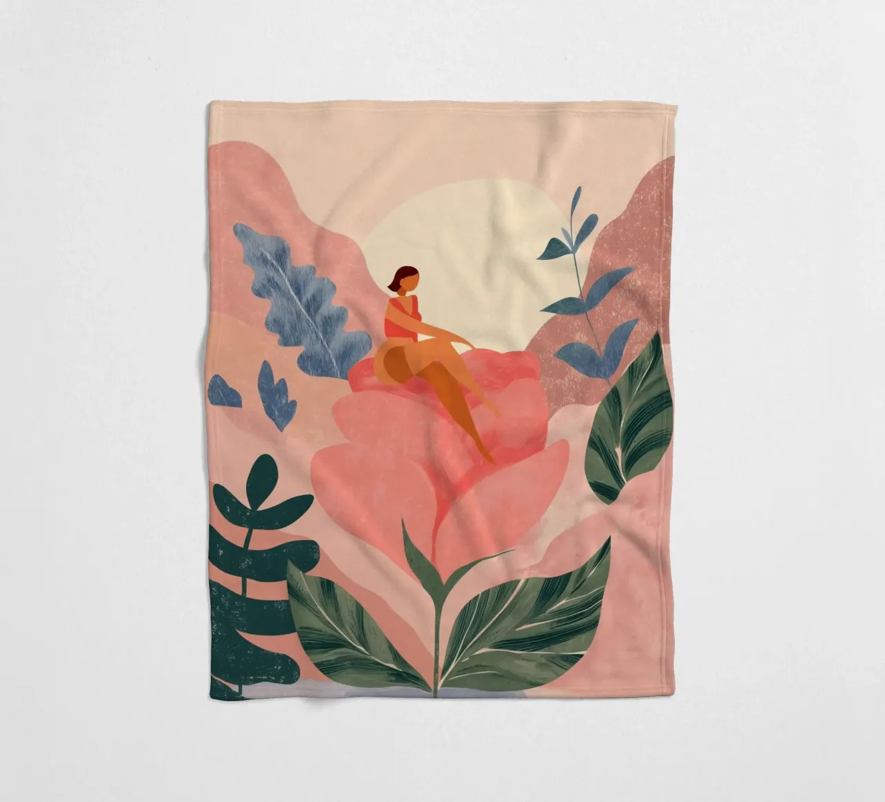 Where She Grows coperta in pile da Clara August