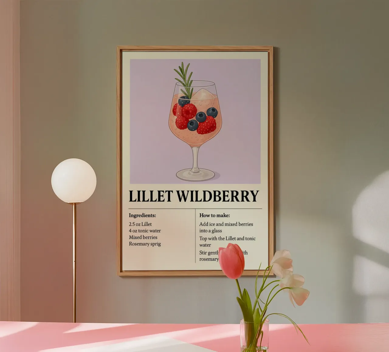 How to Make Lillet Wildberry alluminio dibond da KevKon