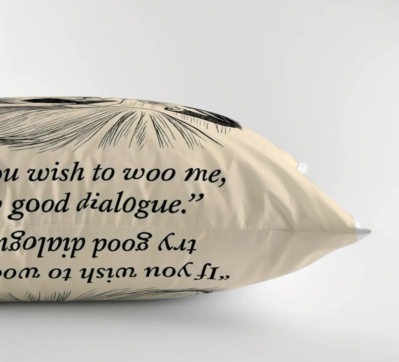 Reading Legends - Victorian style reader appreciation cuscino da Taika Tori Art