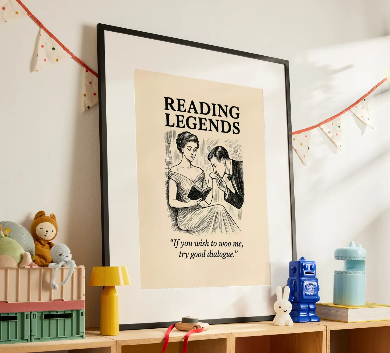 Reading Legends - Victorian style reader appreciation carta hahnemühle da Taika Tori Art