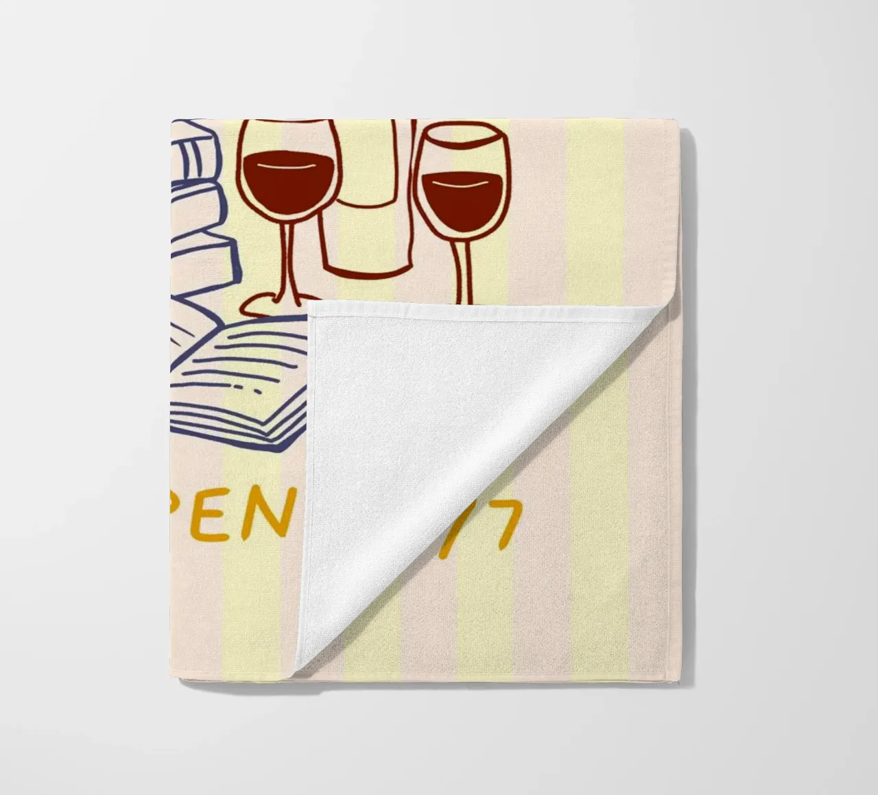 Reader Society open 24/7 telo mare da Taika Tori Art