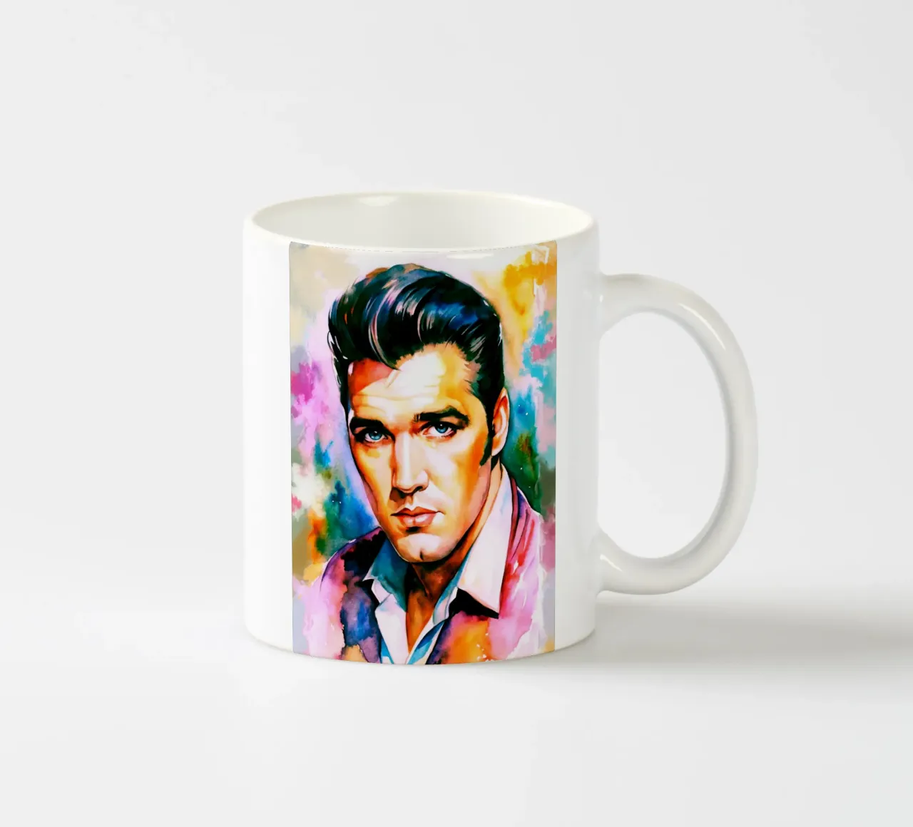 Elvis Presley art painting tazza in ceramica da Lembayung art
