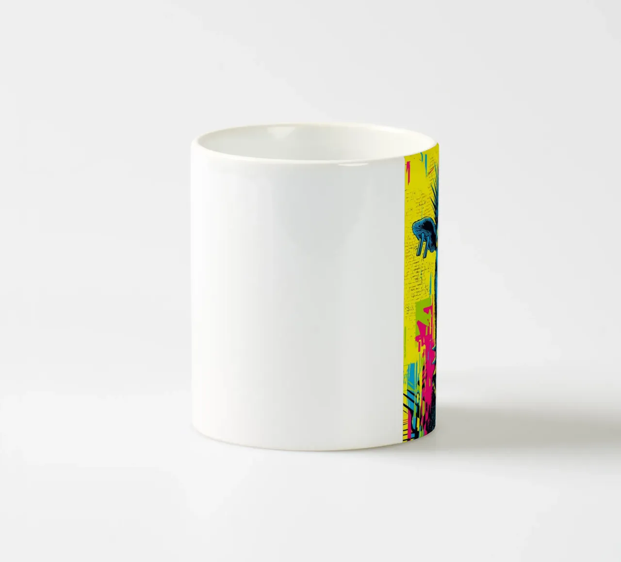 Ribelle tazza in ceramica da Pictura