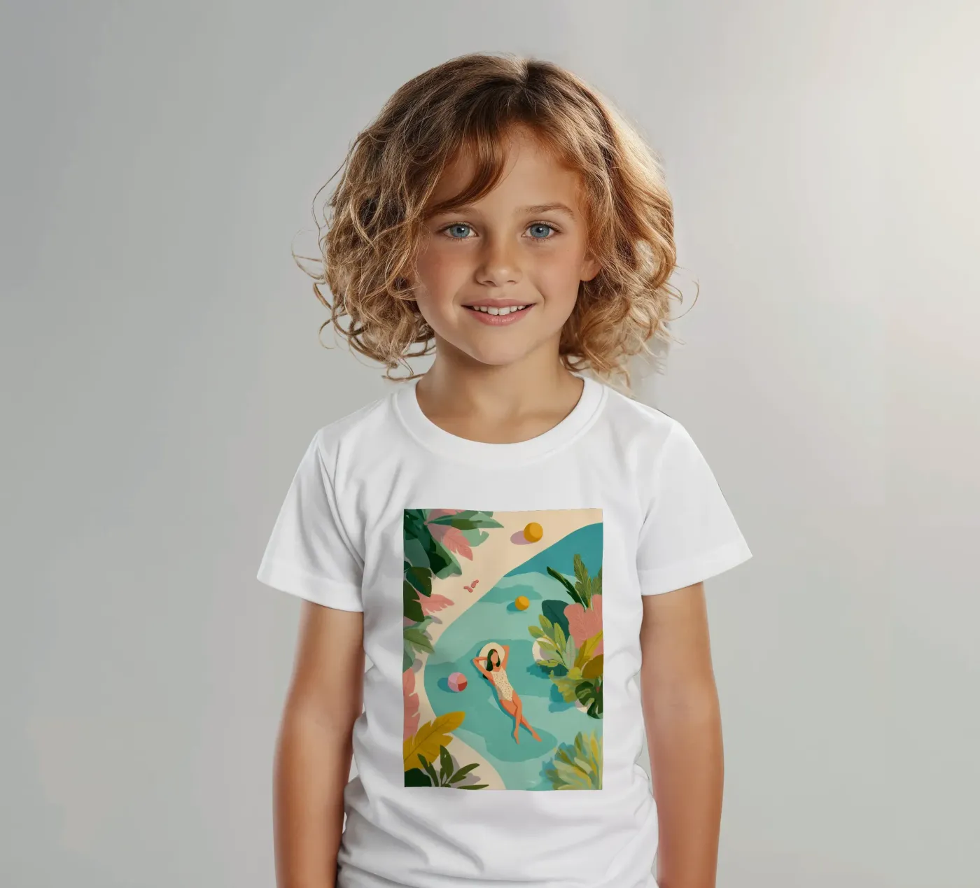 Everything Else Can Wait t-shirt bambini da Clara August