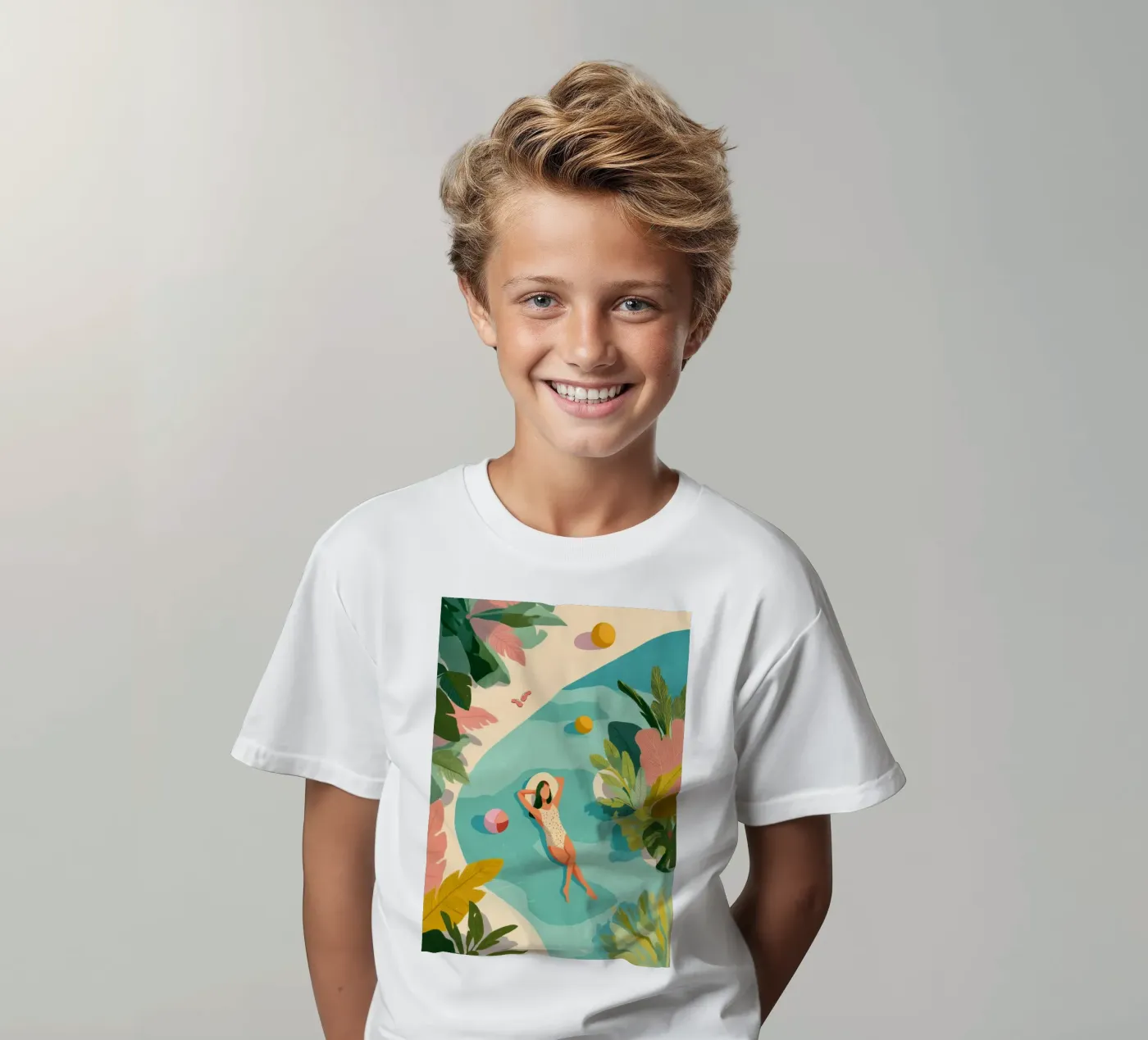 Everything Else Can Wait t-shirt bambini da Clara August