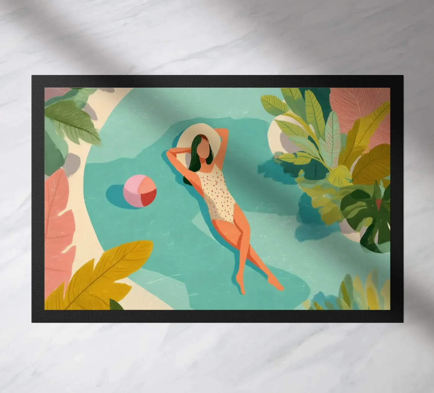 Everything Else Can Wait paillasson de Clara August