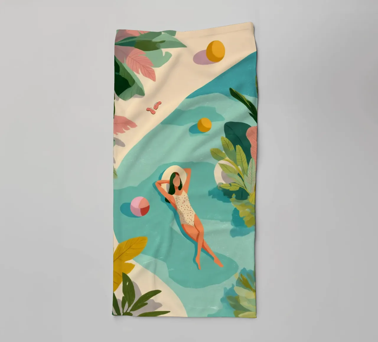 Everything Else Can Wait serviette de bain de Clara August