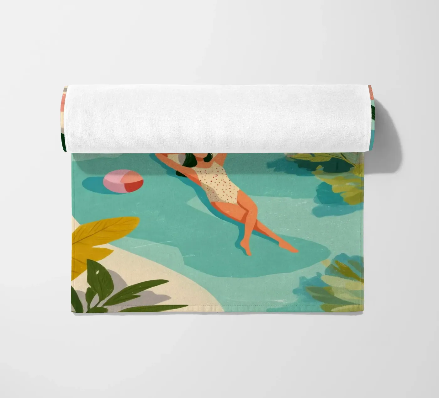 Everything Else Can Wait serviette de plage de Clara August