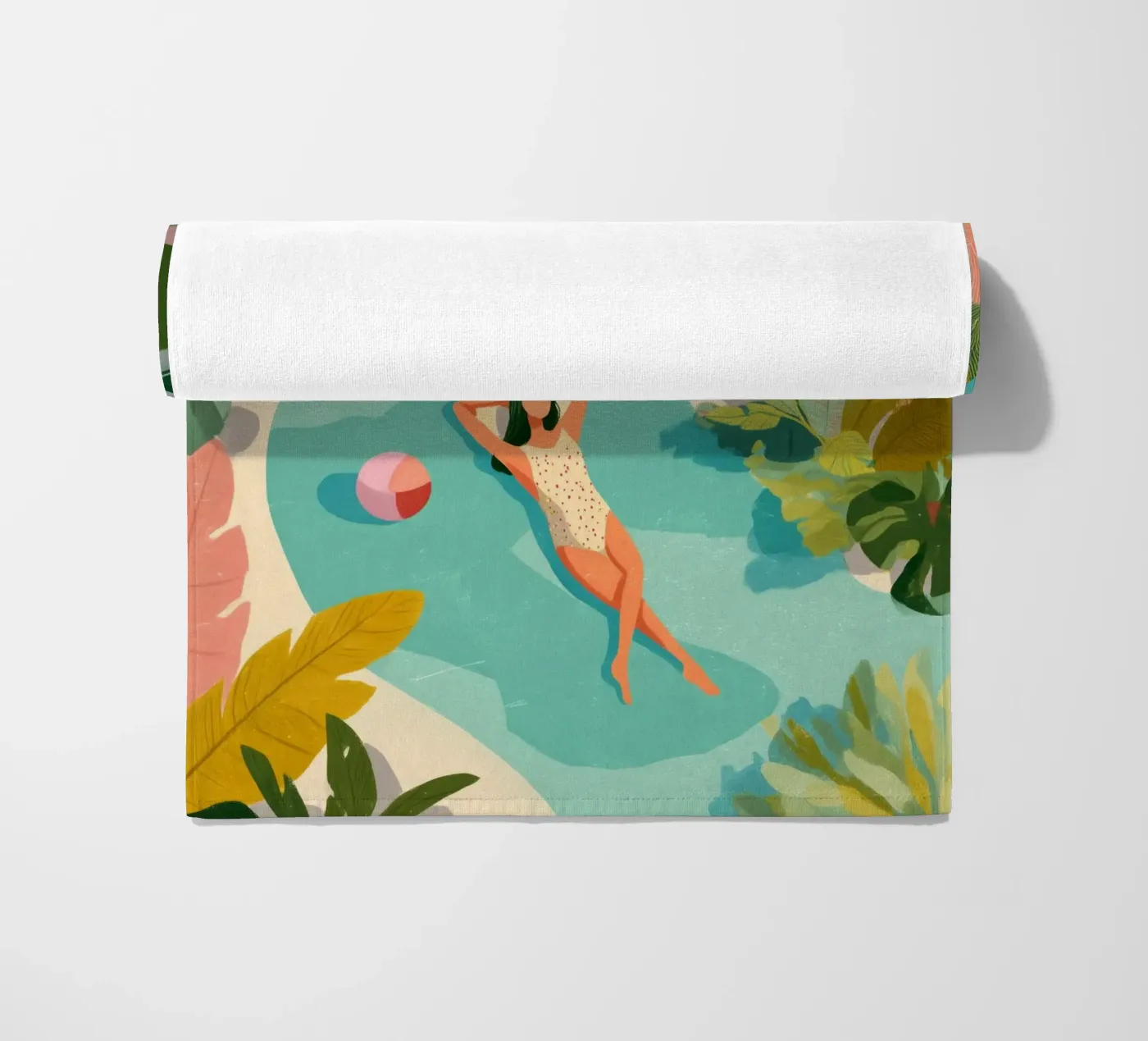 Everything Else Can Wait serviette de plage de Clara August