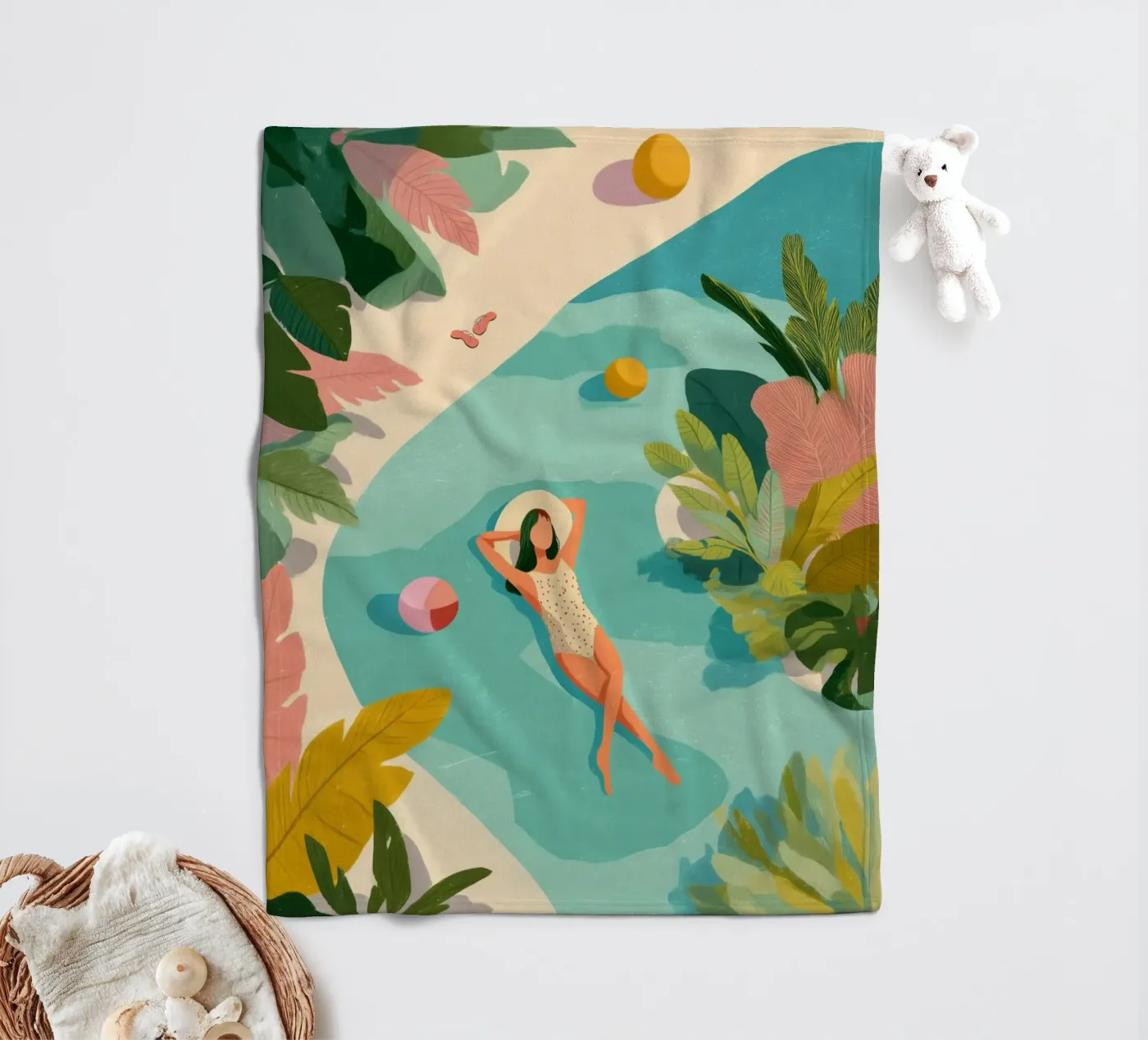 Everything Else Can Wait fleecedeken van Clara August