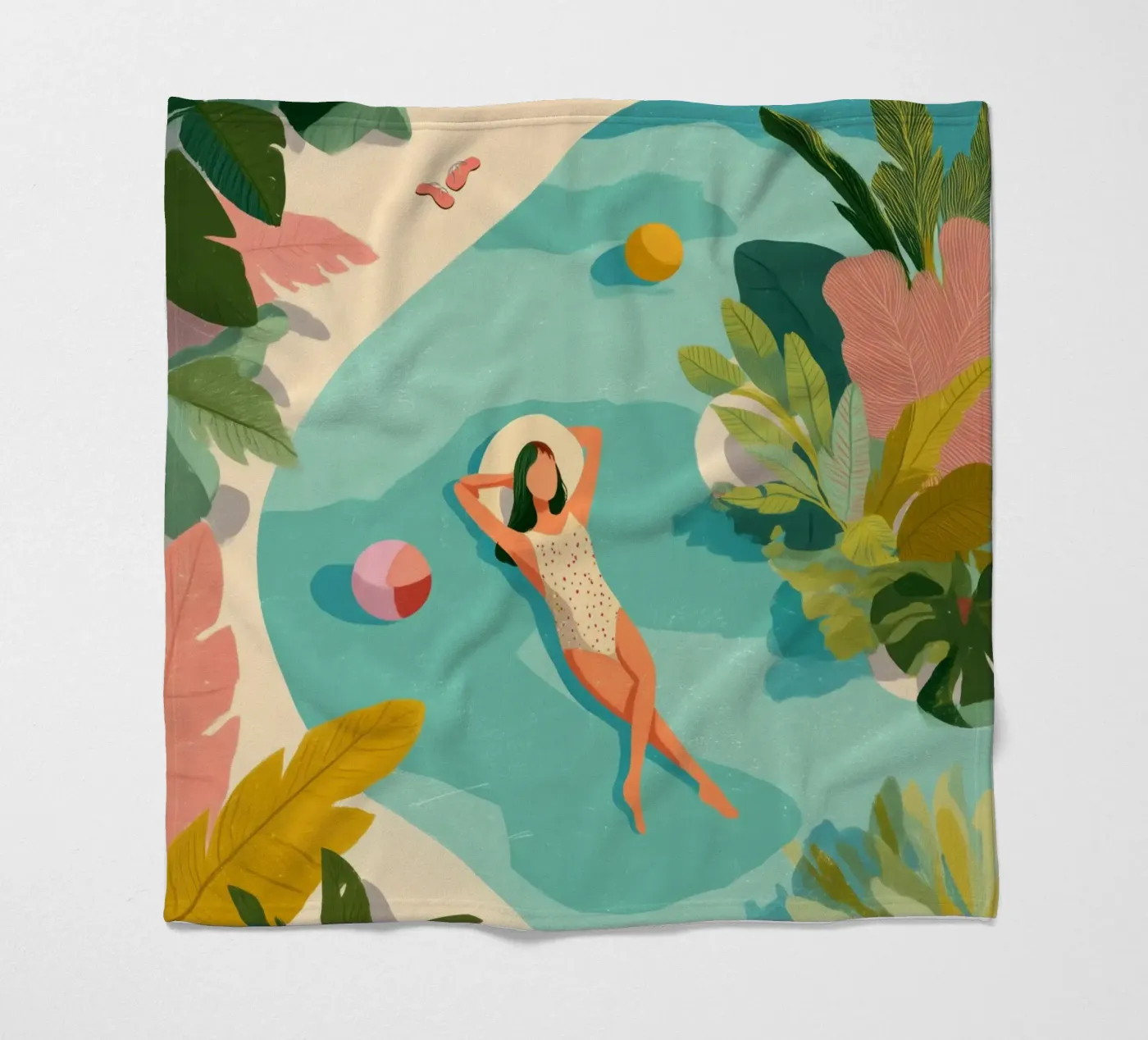Everything Else Can Wait fleecedeken van Clara August