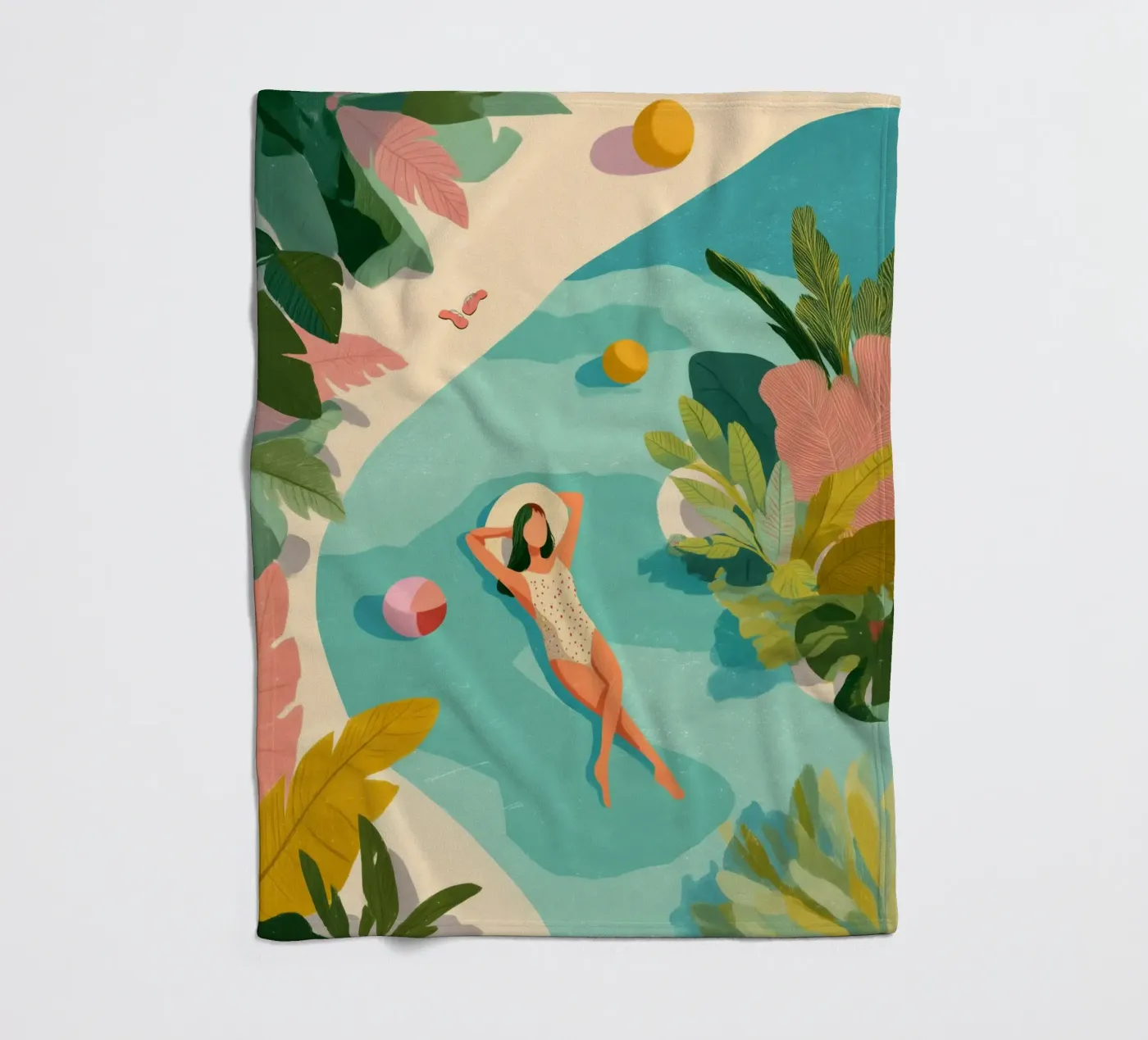 Everything Else Can Wait fleecedeken van Clara August