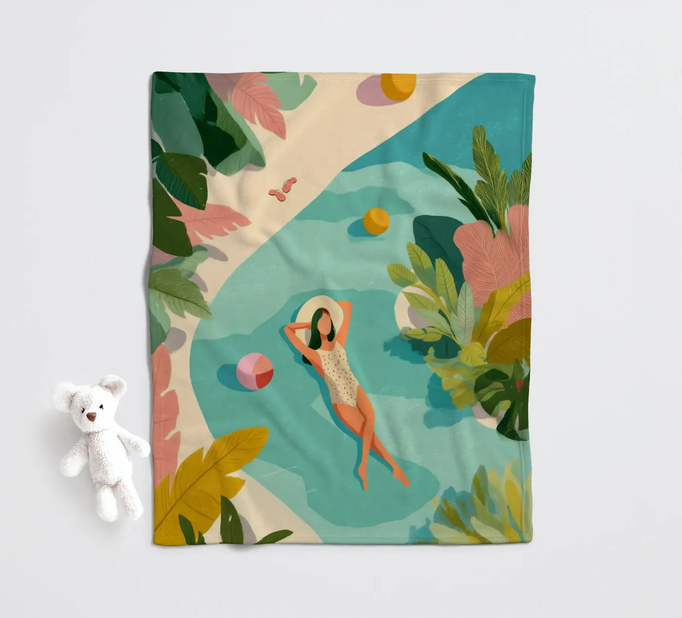 Everything Else Can Wait fleecedeken van Clara August