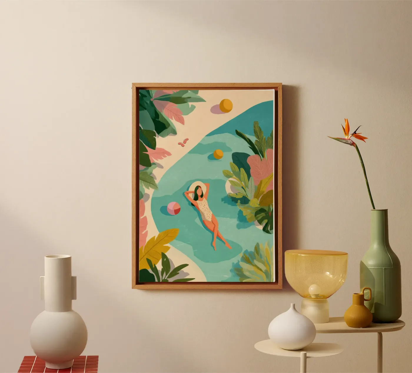 Everything Else Can Wait canvas van Clara August