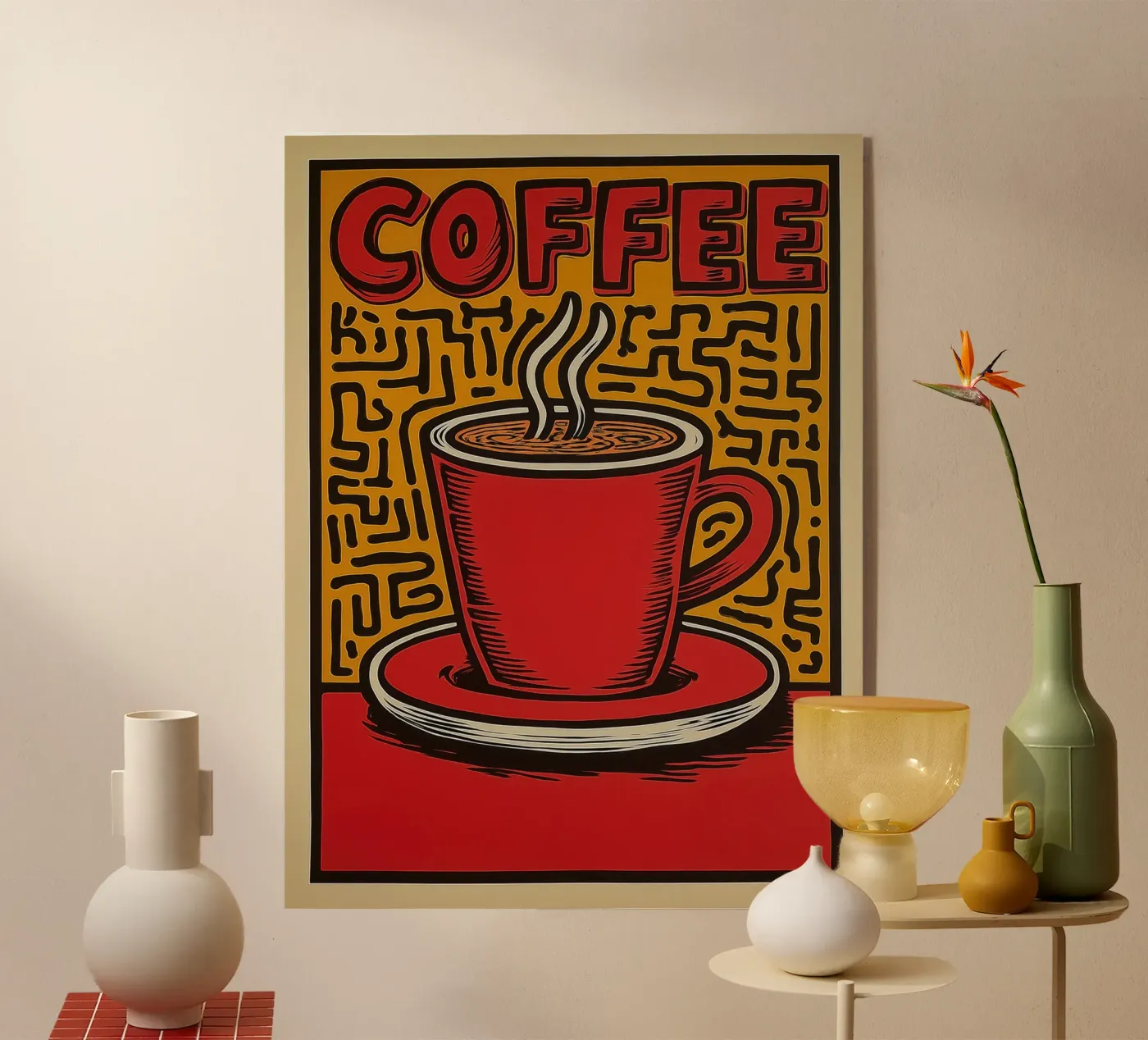 Coffee acrylic glass by Pictura