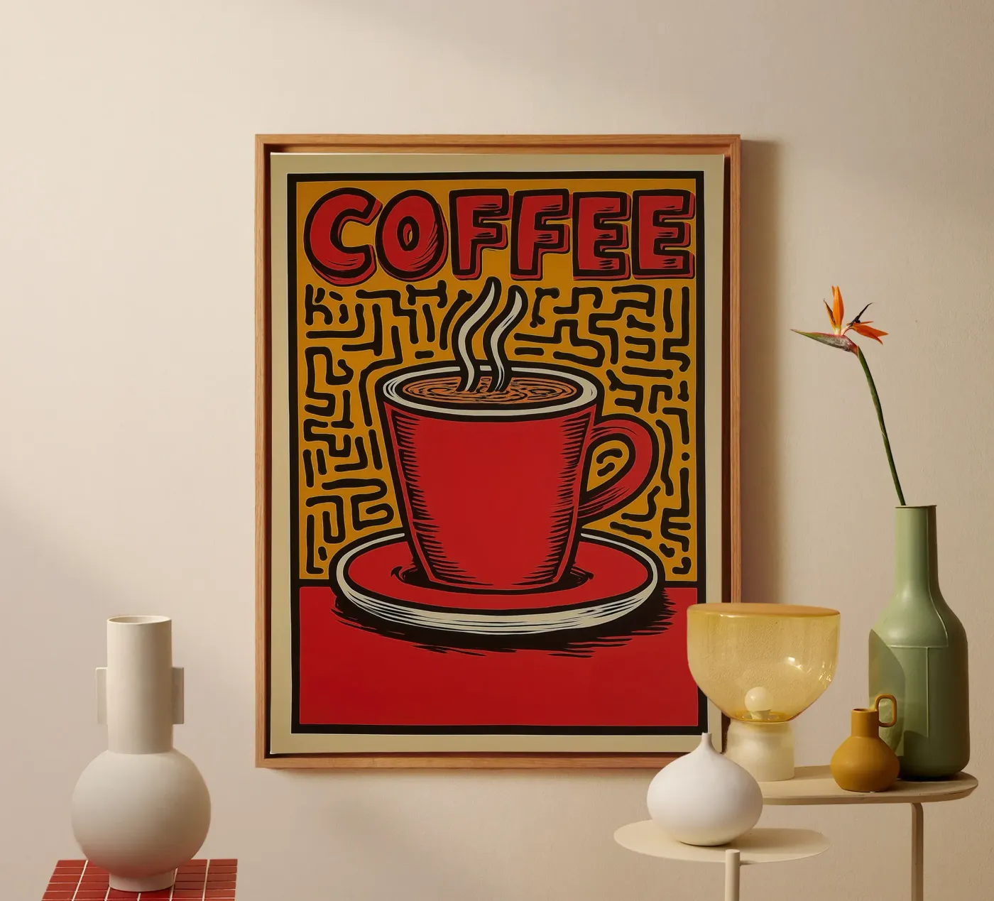 Coffee canvas by Pictura