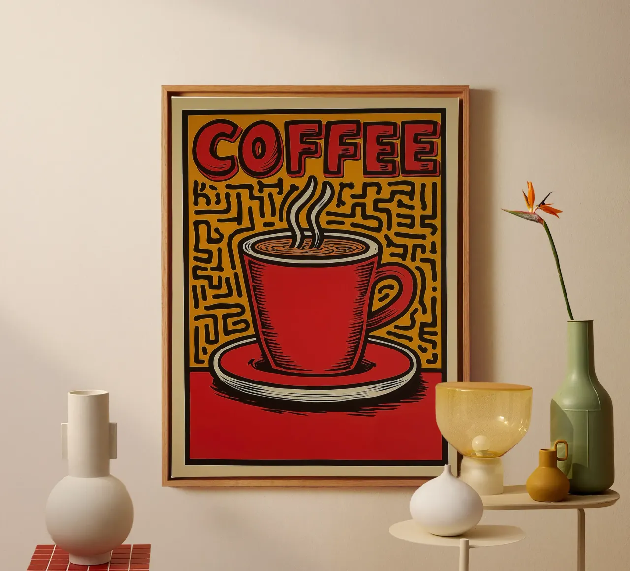 Coffee canvas by Pictura