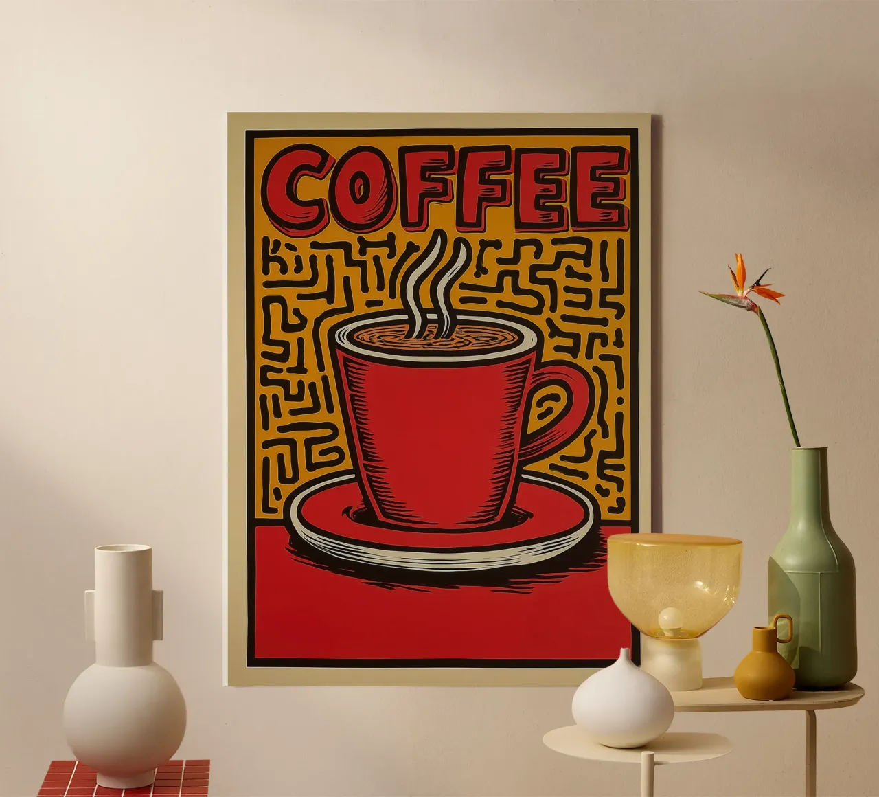 Caffè tela da Pictura