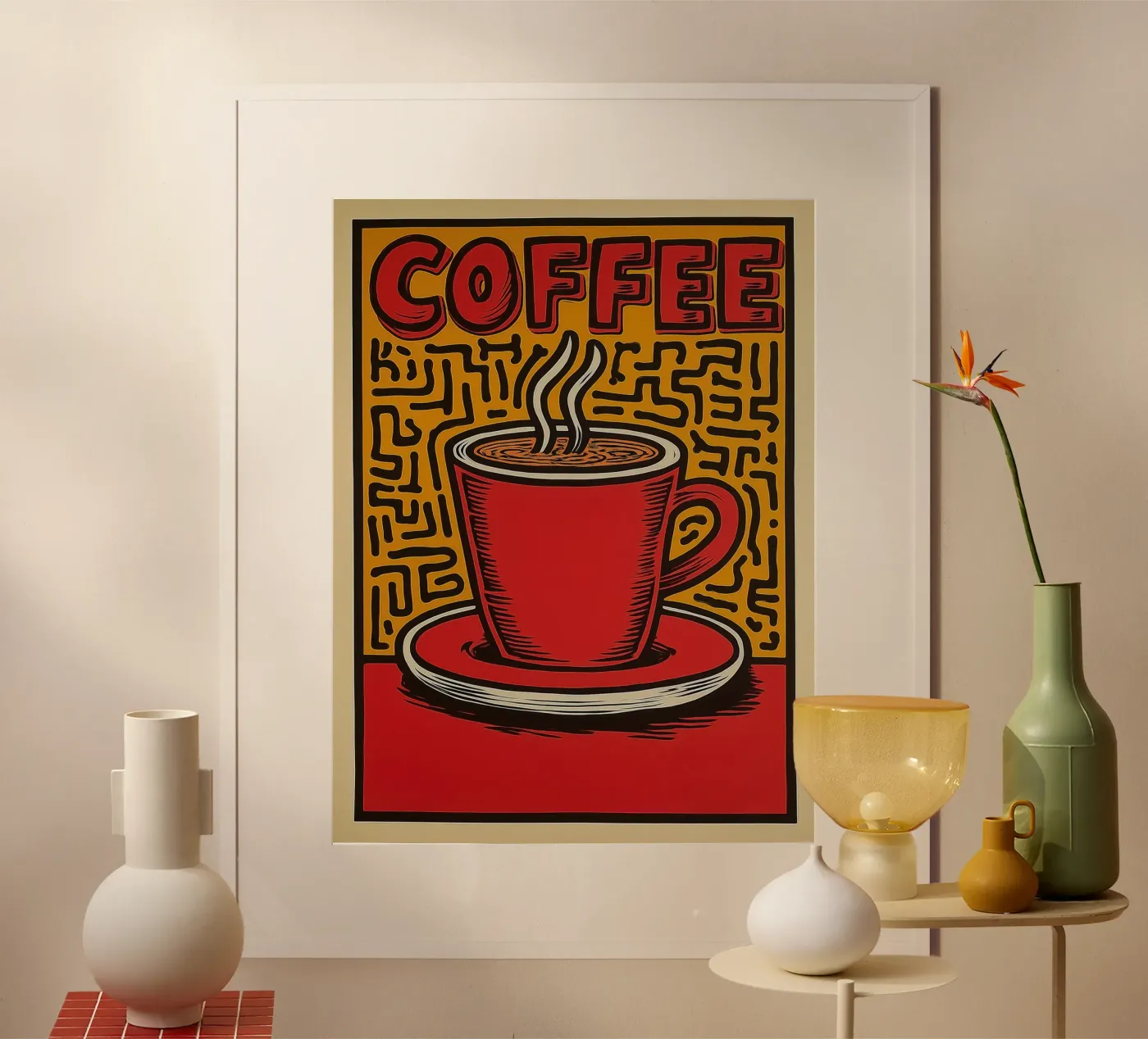 Kaffee Poster von Pictura