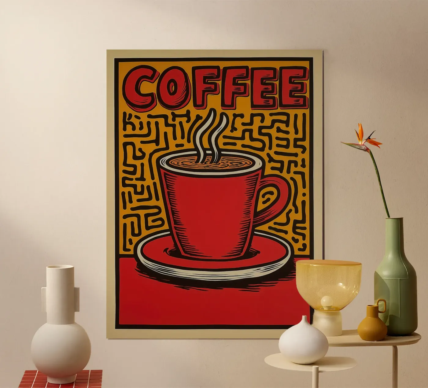 Kaffee Poster von Pictura