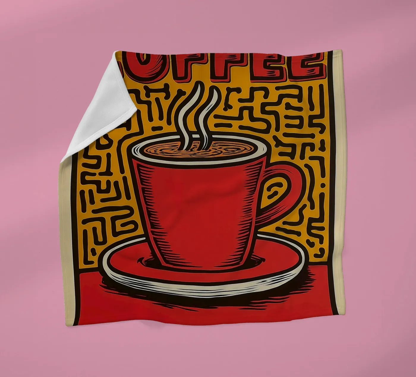 Caffè coperta in pile da Pictura