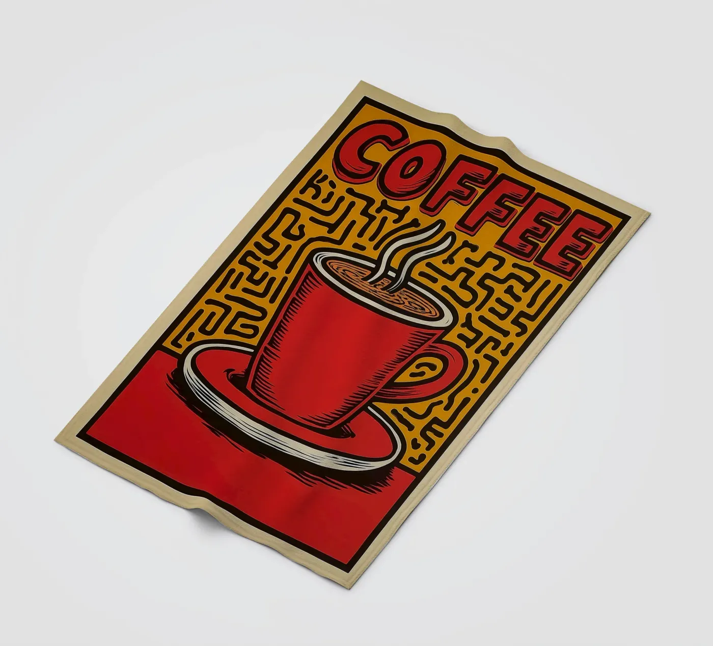 Caffè coperta in pile da Pictura