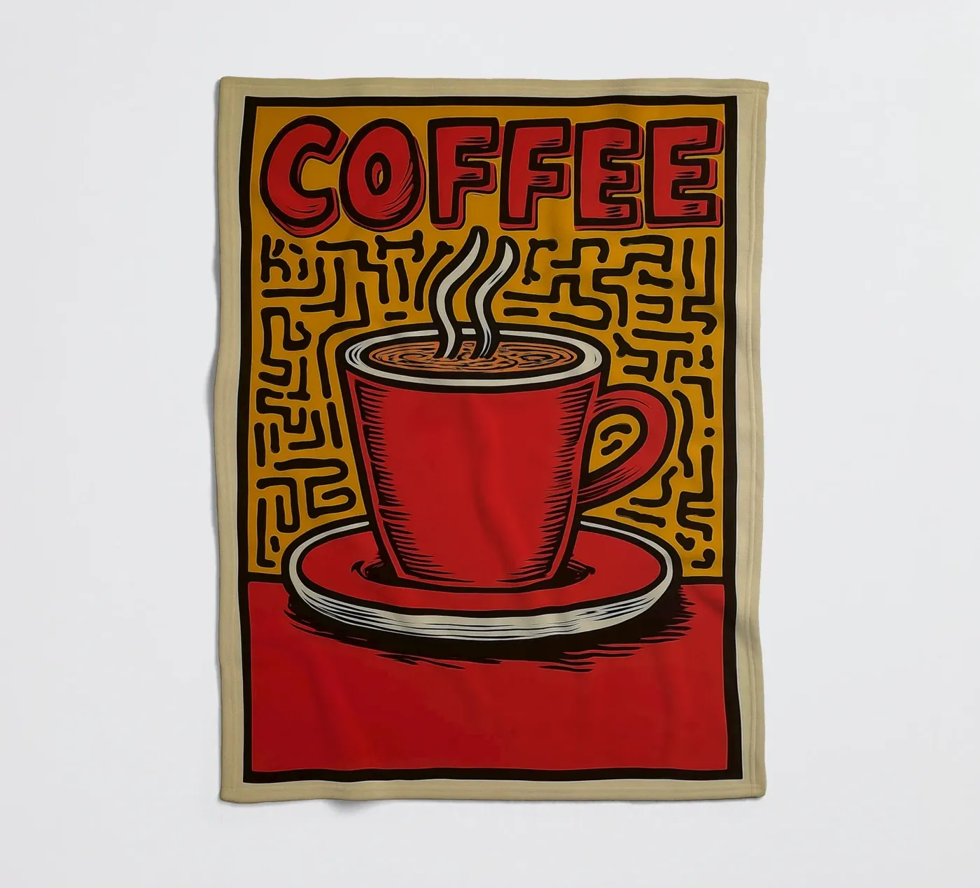 Caffè coperta in pile da Pictura