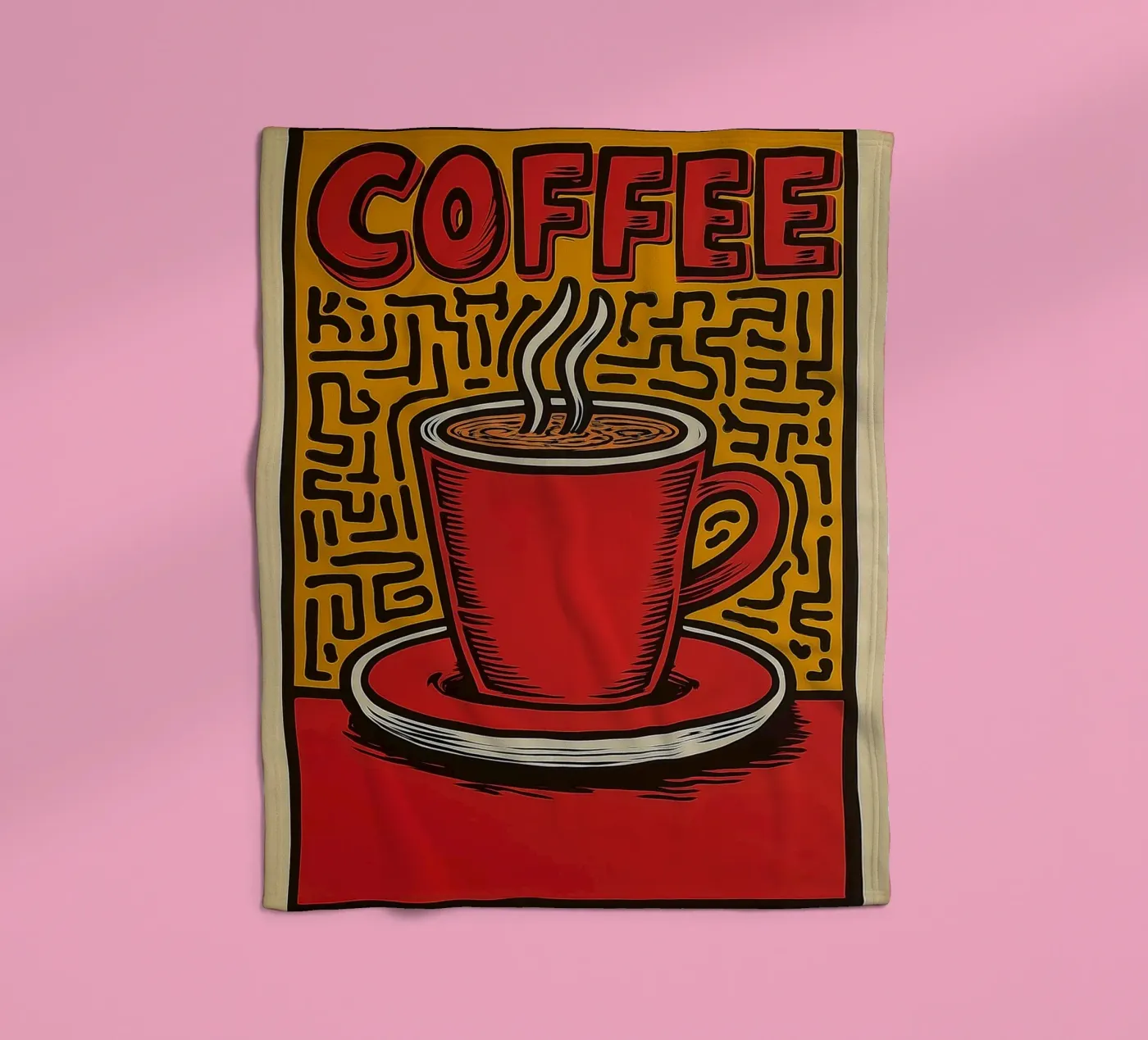 Caffè coperta in pile da Pictura