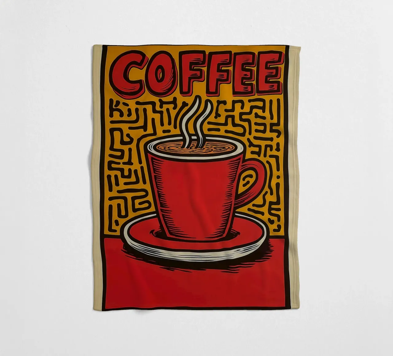 Caffè coperta in pile da Pictura