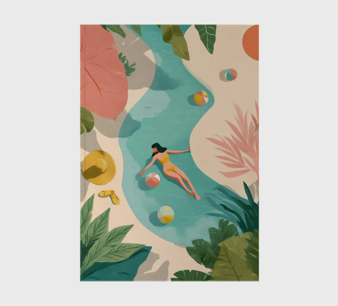 She Let the Day Carry Her notebook by Clara August