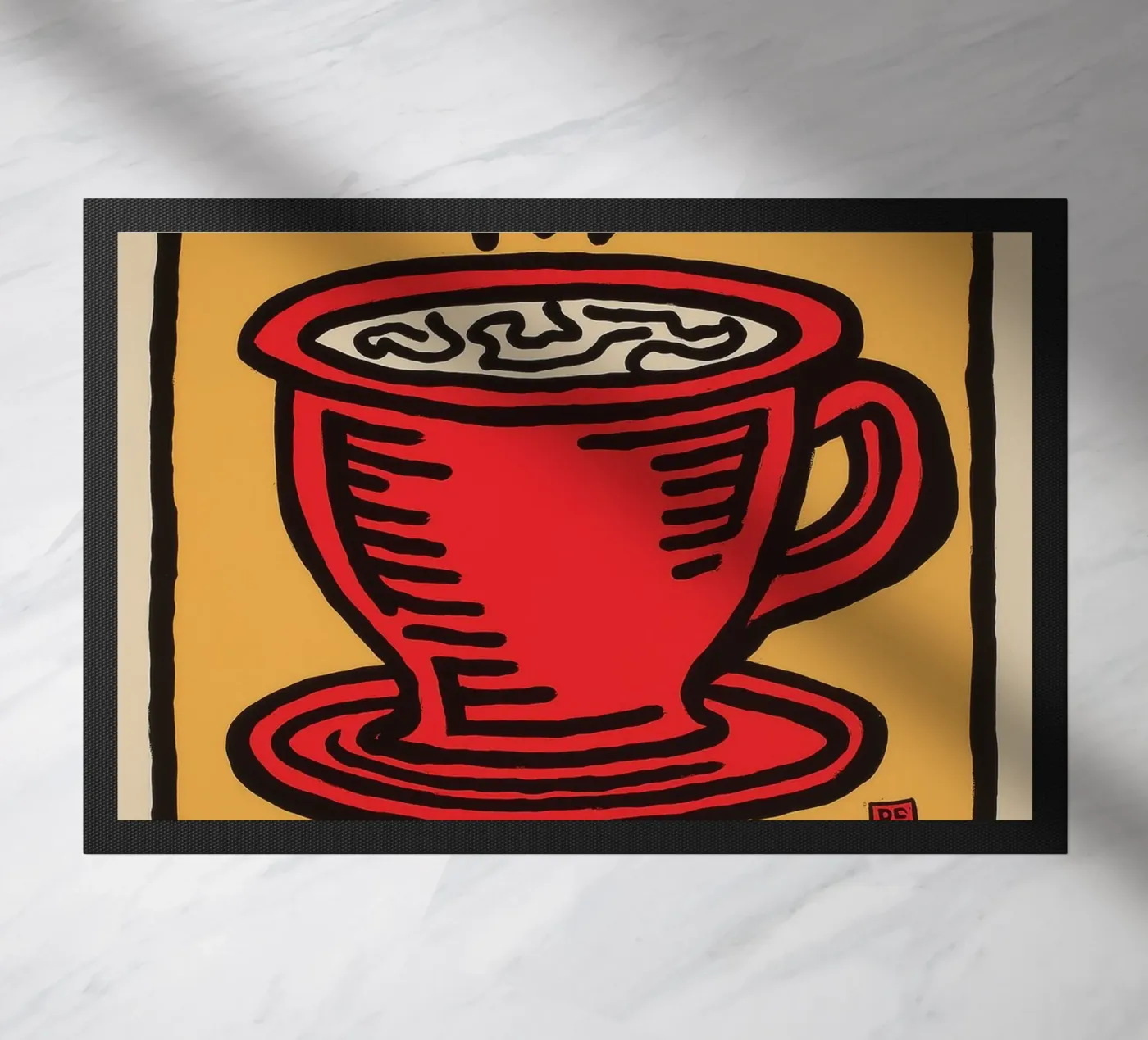 Kaffee Fußmatte von Pictura