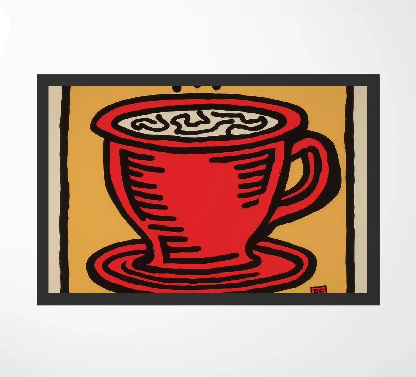 Kaffee Fußmatte von Pictura