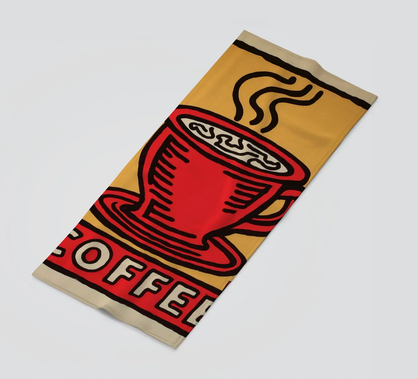 Café serviette de plage de Pictura