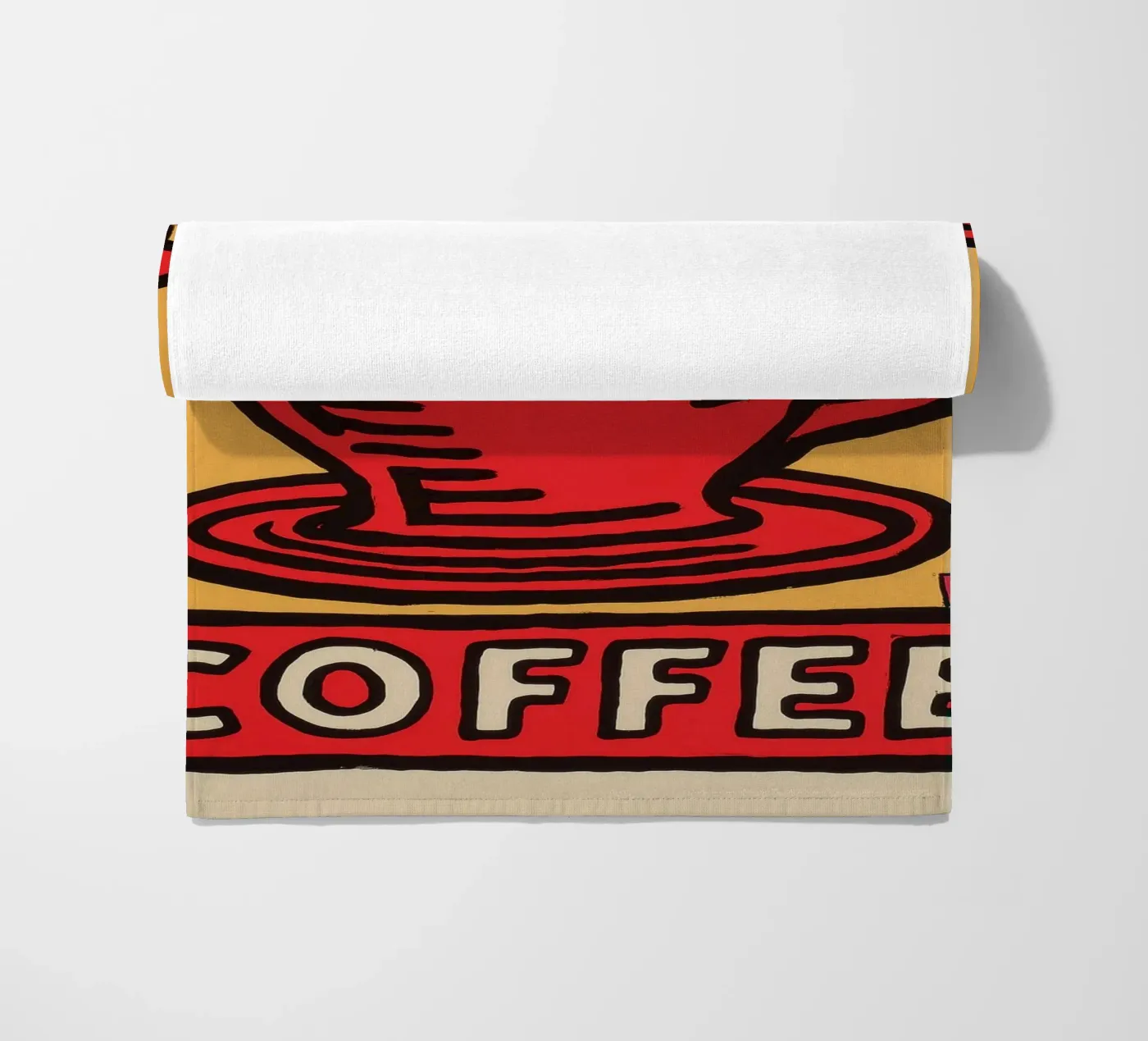 Café serviette de plage de Pictura