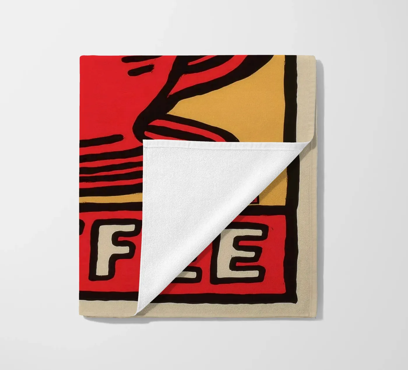 Café serviette de plage de Pictura