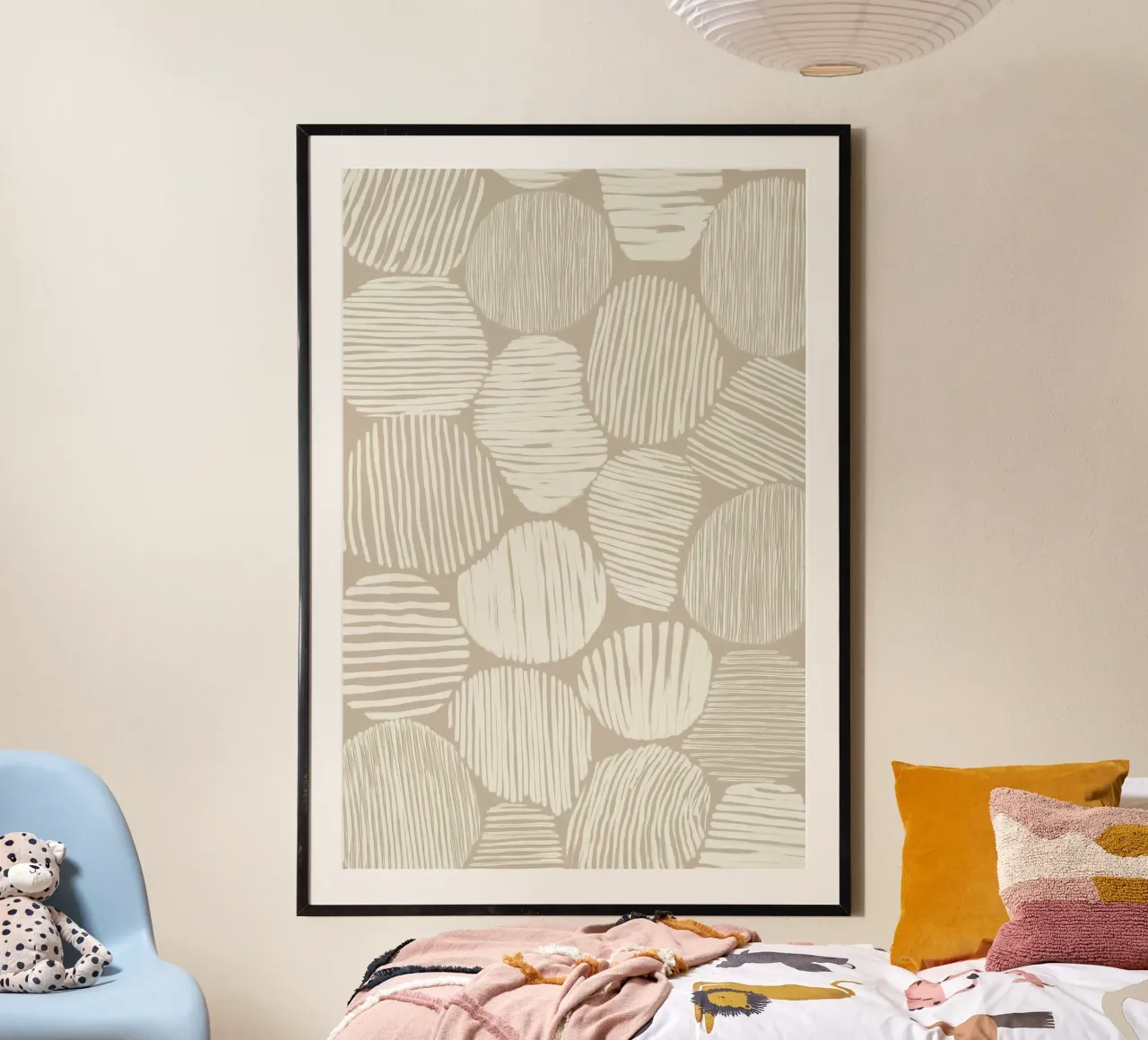 Astratto in tinta creme carta hahnemühle da Pictura