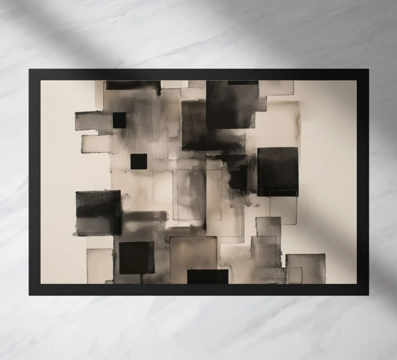 Abstract planes doormat by Pictura