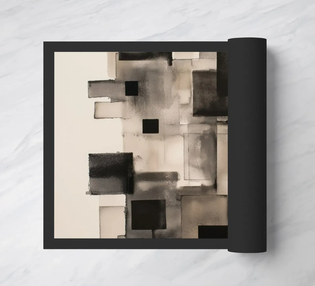 Abstract planes doormat by Pictura