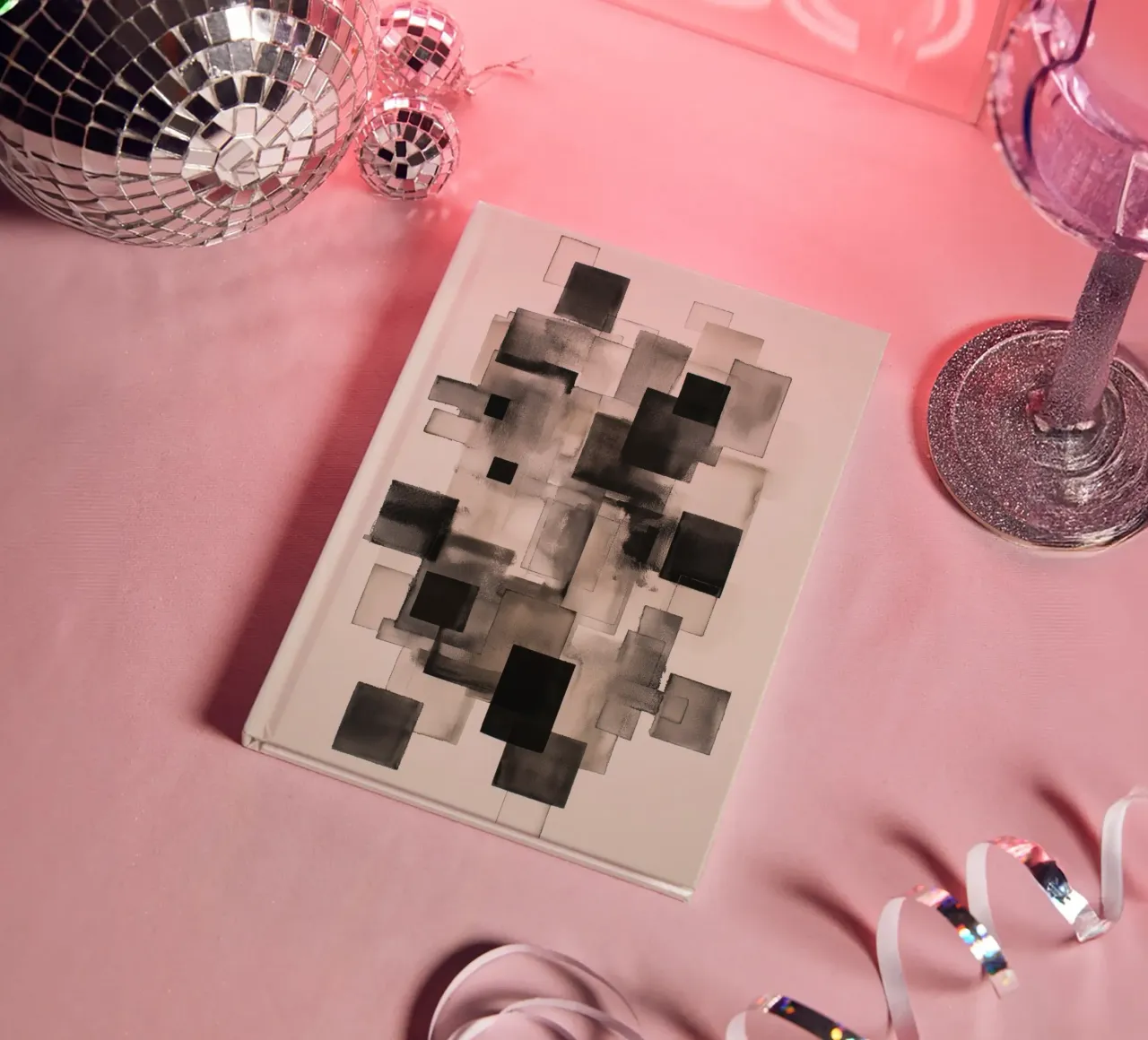Abstract planes notebook by Pictura