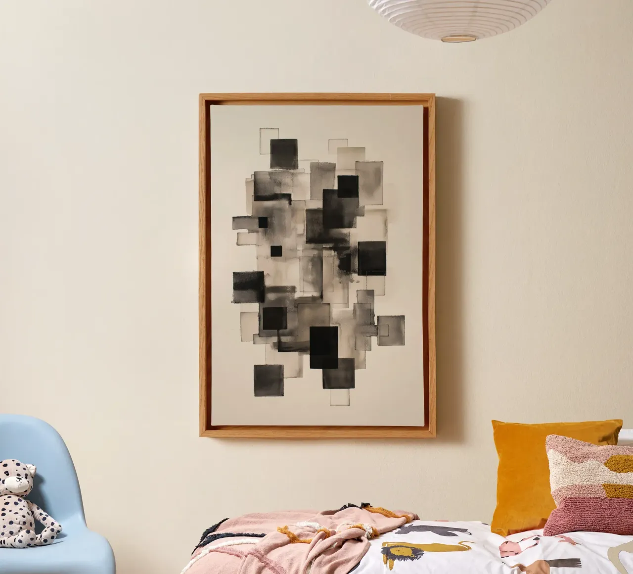 Abstract planes canvas by Pictura
