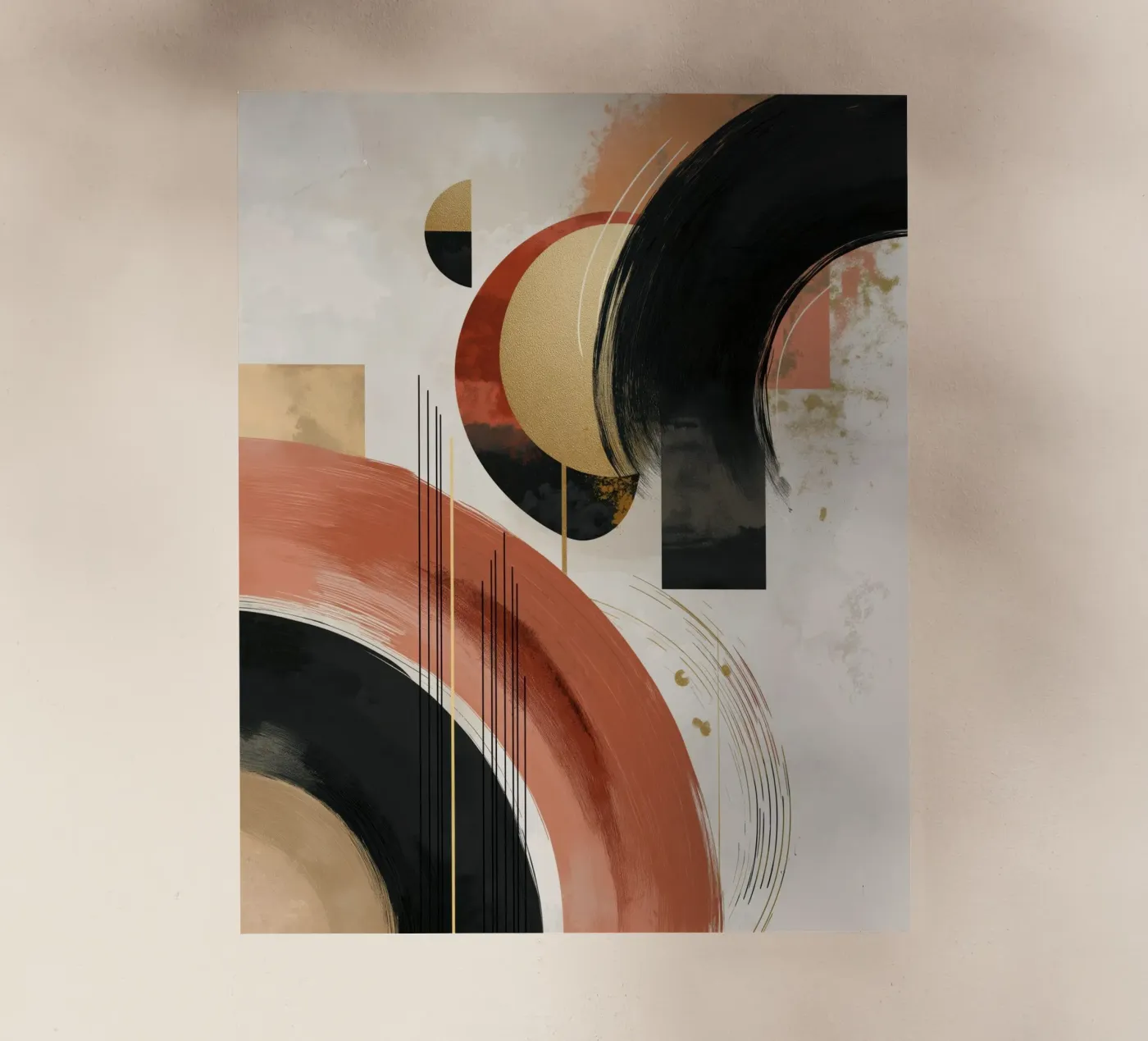 Abstract forms pellicola backlit da Pictura