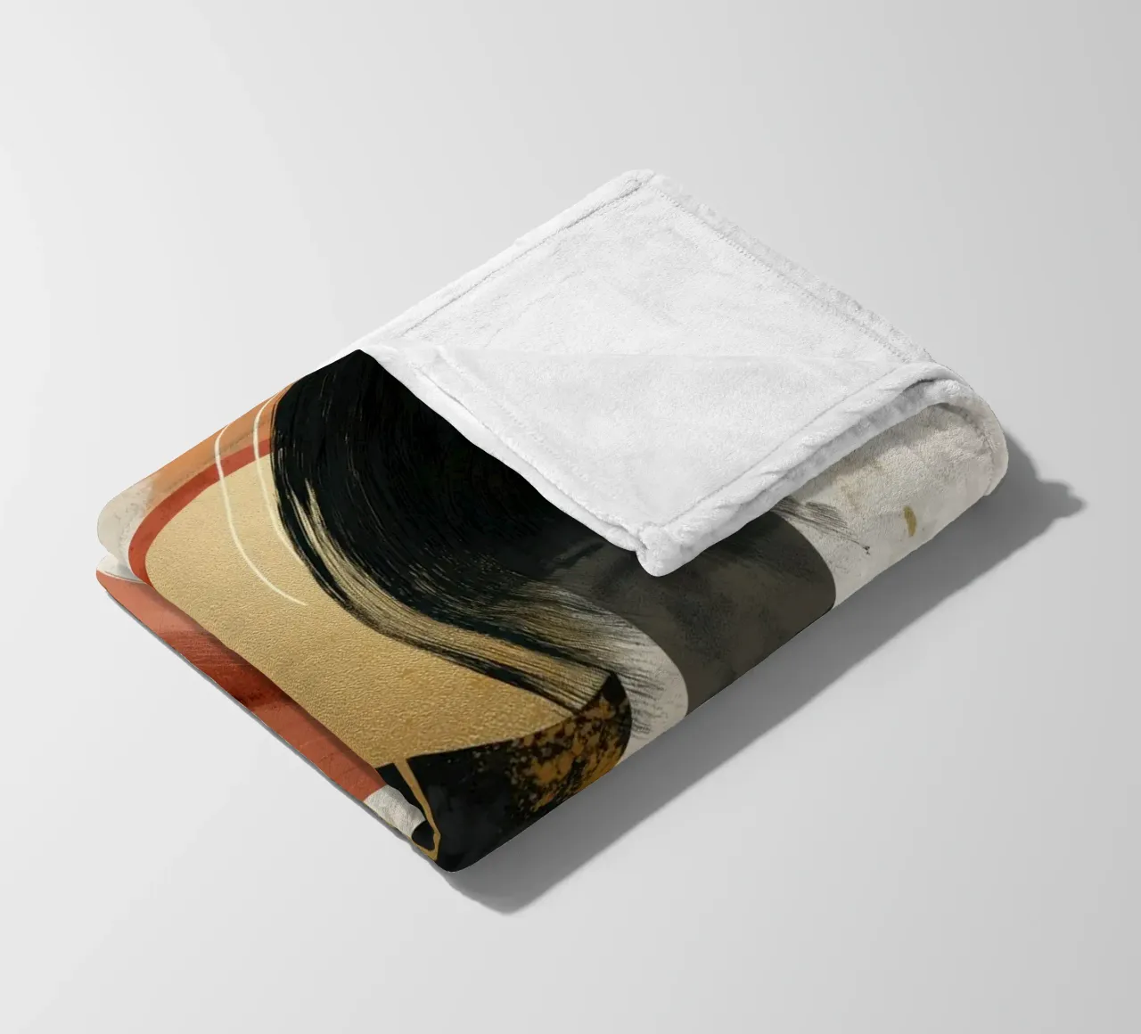 Abstract forms Fleecedecke von Pictura