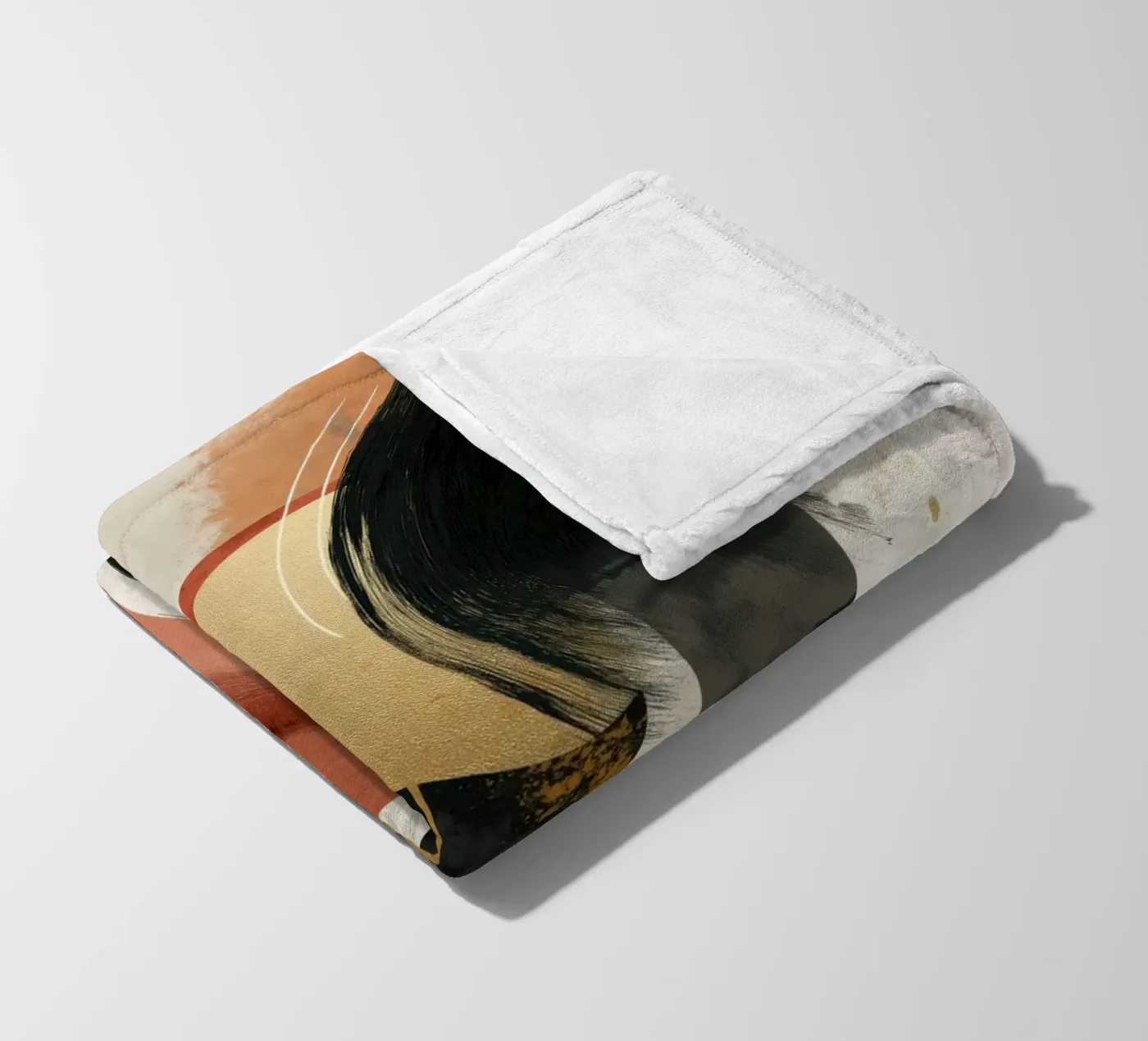 Abstract forms fleecedeken van Pictura