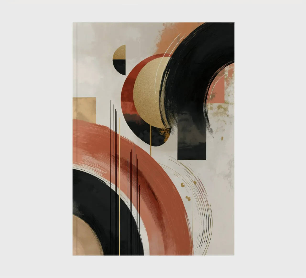 Abstract forms notebook by Pictura