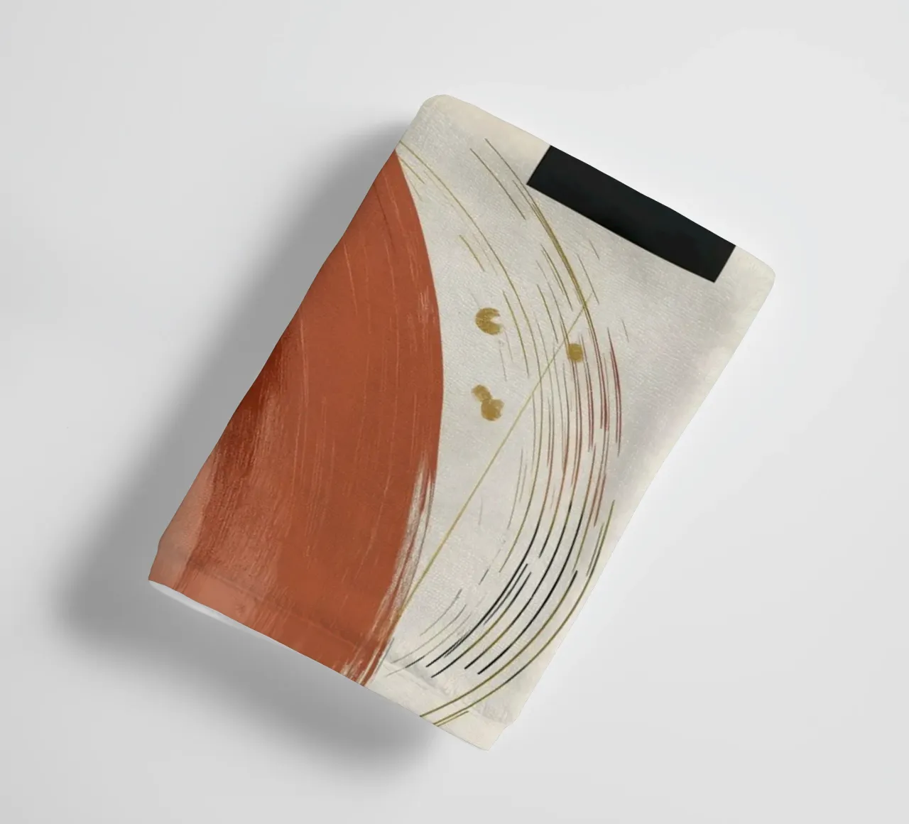 Abstract forms towel by Pictura