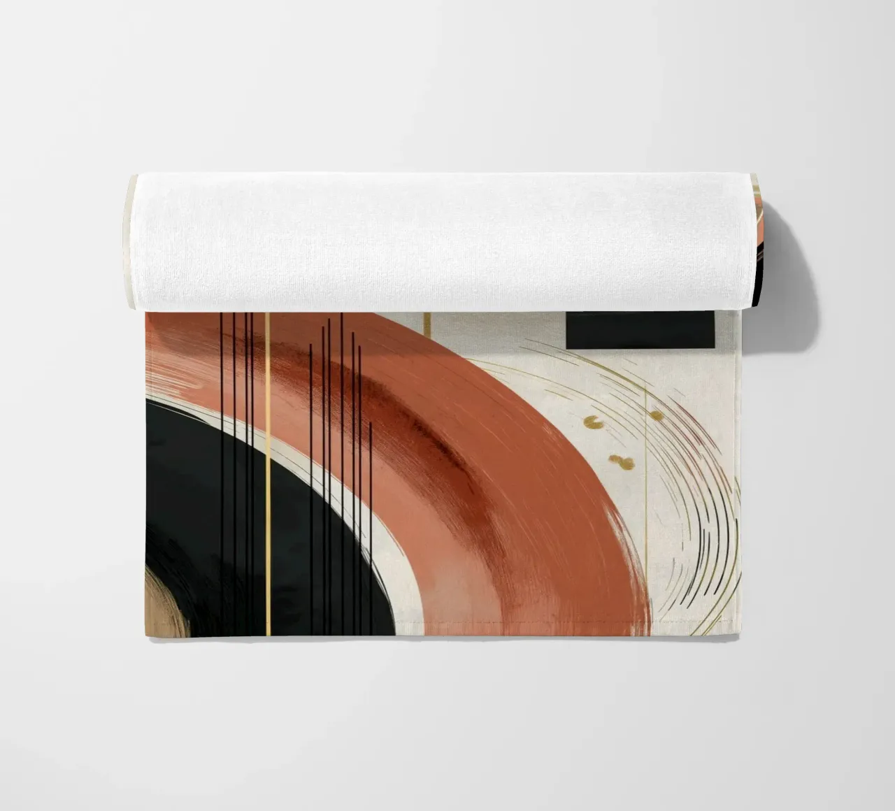 Abstract forms serviette de plage de Pictura